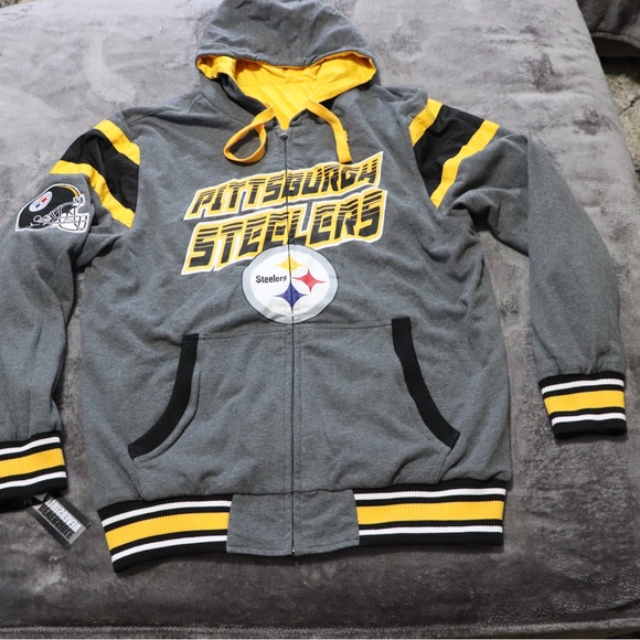 Men’s Reversible Steelers Jacket - Picture 5 of 6